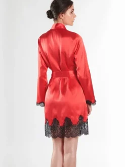 Seide Kimono SOIE D´AMOUR exquisit Aubade