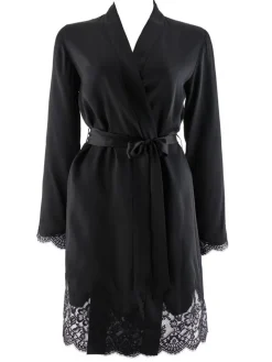 Seide Kimono TOI MON AMOUR mit Spitze von Aubade