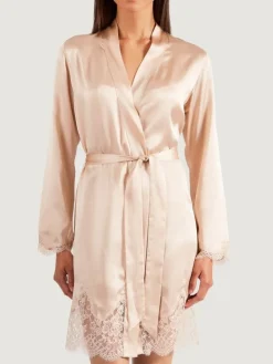 Seide Kimono TOI MON AMOUR Uni Farben von Aubade