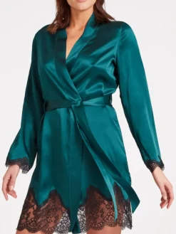 Seide Kimono TOI MON AMOUR Uni Farben von Aubade