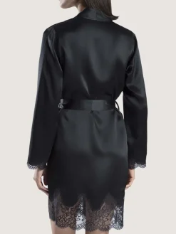 Seide Kimono TOI MON AMOUR Uni Farben von Aubade