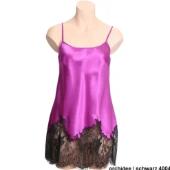 Seide Mini Combinette CHANTAGE edle Spitze von Marjolaine