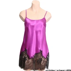 Seide Mini Combinette CHANTAGE edle Spitze von Marjolaine