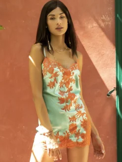 Seide Mini Combinette kurz PHENIX No. 2 von Marjolaine