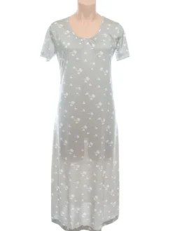 Seide mit Bio-Baumwolle NACHTHEMD feminin von Kokon Zwo