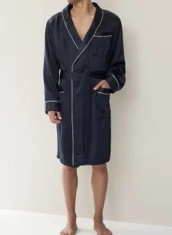 Seide Morgenmantel Herren SILK NIGHTWEAR 6000 von Zimmerli