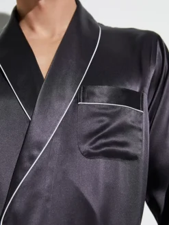 Seide Morgenmantel Herren SILK NIGHTWEAR 6000 von Zimmerli