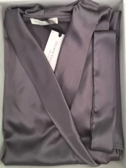 Seide Morgenmantel kurz SETA No. 8 glatt von Chiara Fiorini