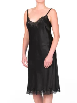 Seide Negligé SAKHALI mit Spitze von GATTINA
