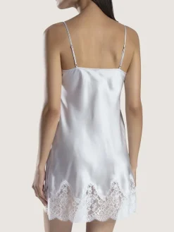 Seide Negligé SOIE D´AMOUR mit Spitze von Aubade