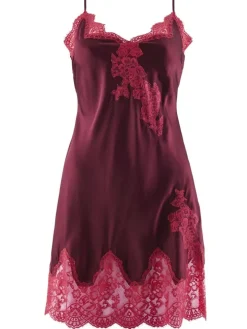Seide Negligé SOIE D´AMOUR mit Spitze von Aubade