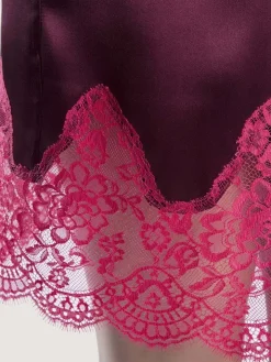 Seide Negligé SOIE D´AMOUR mit Spitze von Aubade