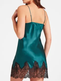 Seide Negligé TOI MON AMOUR klassische Farben von Aubade