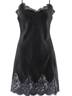 Seide Negligé TOI MON AMOUR klassische Farben von Aubade