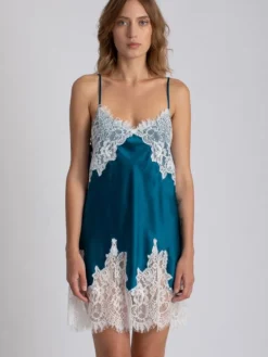Seide Neglige kurz LILLIAN von Vivis