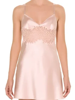 Seide Neglige WEDDING puder-rosé von Ritratti