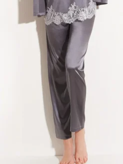 Seide Pyjamahose SETA No. 10 uni von Chiara Fiorini