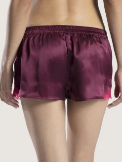 Seide Shorts SOIE D´AMOUR mit Spitze Aubade
