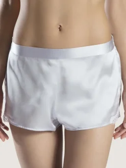 Seide Shorts SOIE D´AMOUR mit Spitze Aubade