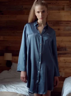 Seide Sleepshirt SEDUZIONE DI SETA kurz von Gattina