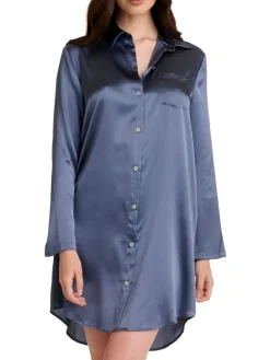 Seide Sleepshirt SEDUZIONE DI SETA Satin von Gattina