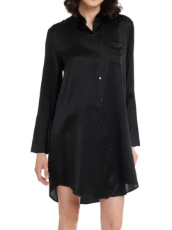 Seide Sleepshirt SEDUZIONE DI SETA Satin von Gattina