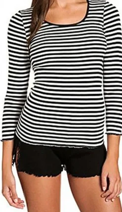 Seide-Baumwolle Langarm-Shirt ARONA von Gattina