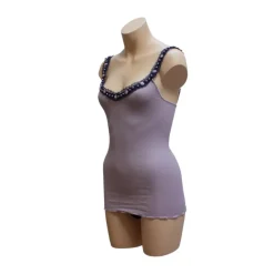 Seide-Baumwolle Seidentop FIOCCA von Gattina