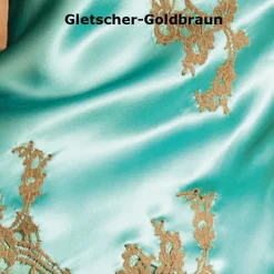 Seiden-Longtop JARDIN mit Spitze von Marjolaine