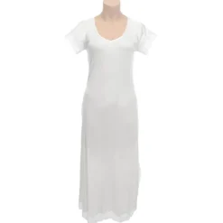 Seidenmix Kurzarm Nachthemd MAHÉ Nr. 2 mit Spitze Nightdreams