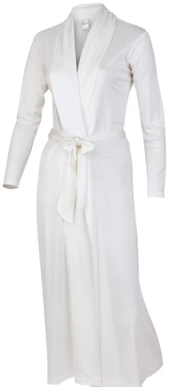 Seidenmix langer Morgenmantel ADELAIDE uni von Nightdreams