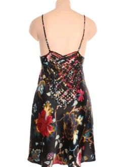 Seidennachthemd FIDJI SATIN Stretchseide von Marjolaine