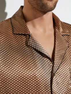 Seidenpyjama Herren SILK NIGHTWEAR 6000 elegant von Zimmerli