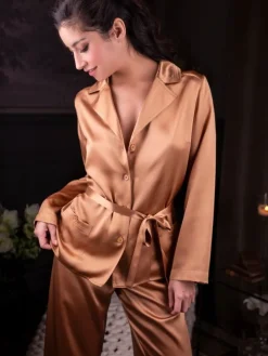 Seidenpyjama SOIE UNIE 100% Seide Marjolaine