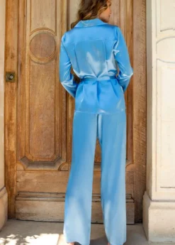 Seidenpyjama SOIE UNIE 100% Seide Marjolaine