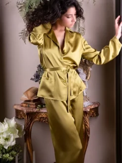 Seidenpyjama SOIE UNIE 100% Seide Marjolaine