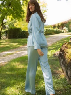 Seidenpyjama SOIE UNIE von Marjolaine Basic Line