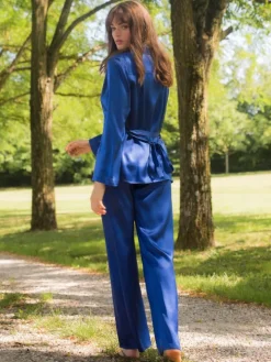 Seidenpyjama SOIE UNIE von Marjolaine Basic Line