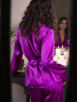 Seidenpyjama SOIE UNIE von Marjolaine Basic Line