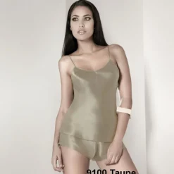 Seidentop 100% Seide CLASSICO bunt von Luna di Seta