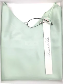 Seidentop 100% Seide CLASSICO Satin von Luna di Seta