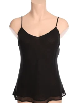 Seidentop 100% Seide FIDJI MOUSSELIN uni Marjolaine