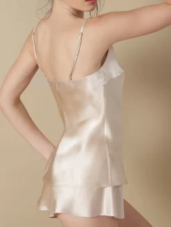 Seidentop 100% Seide ODON Satin von Marjolaine