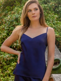 Seidentop 100% Seide ODON uni Marjolaine - viele Farben