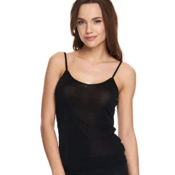 Seidentop aus 100% Wirkseide PURE beige oder weiss von Gattina