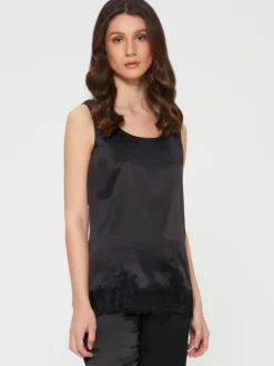 Seidentop Camisole SETA No. 11 mit Spitze von Chiara Fiorini