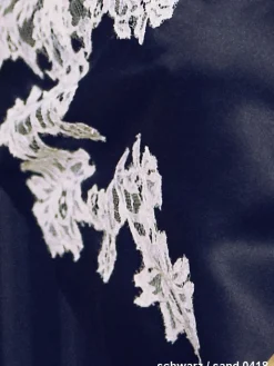 Seidentop FLAVIA mit Spitze Marjolaine