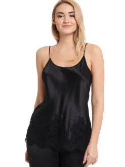 Seidentop MAILIN Satin mit Spitze von GATTINA