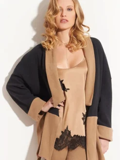 Seidentop SETA No. 12 mit Spitze von Chiara Fiorini