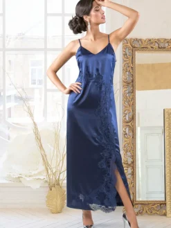 Seta Superior Nachtkleid STUPENDA lang von Cotton Club